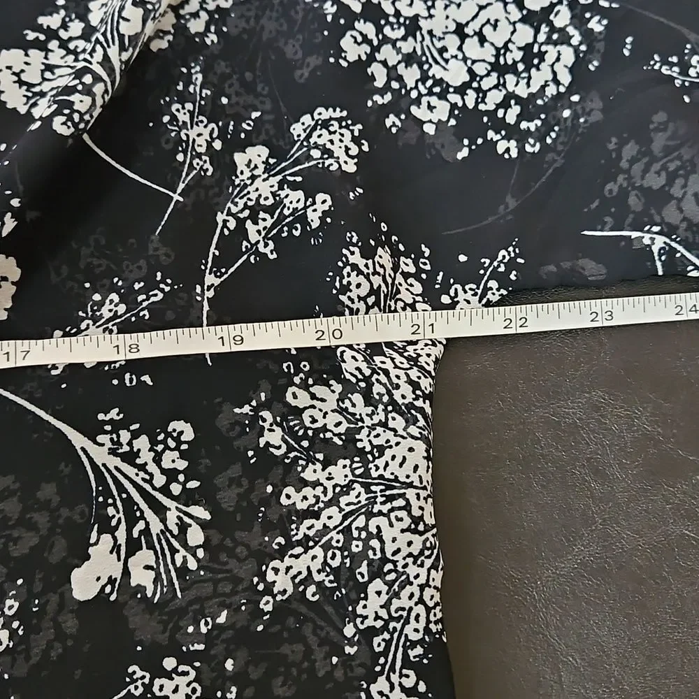 Banana Republic Sheer Floral Blouse S Whimsigoth Dark Academia Botanical